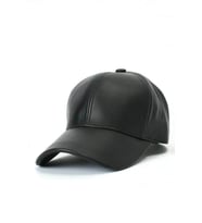 Gerçek Kuzu Derisi Kep Şapka Kışlık Erkek Şapka (Siyah)