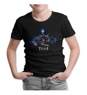 Tera Rising Siyah Çocuk Tshirt