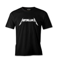 Metallica - Logo II Siyah Erkek Tshirt
