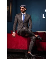 Slimfit Takım Elbise (Gri)