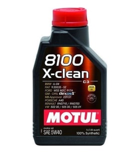 Motul 8100 X-Clean 5W-40 1 Lt Tam Sentetik Motor Yağı