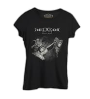 BeLakor - Stones Reach Siyah Kadın Tshirt