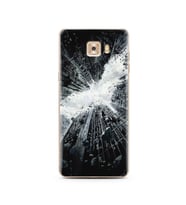 Gökdelen Tasarım Süper Şeffaf Silikon Telefon Kılıfı Samsung C9 Pro