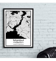 Kişiye Özel Şehir Harita Poster