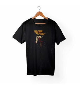 One Piece Siyah Tişört