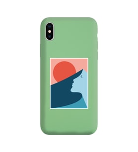 Yeşil Lansman Kılıf iPhone X