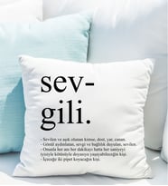 Kişiye Özel Sevgili Yastığı