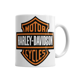Harley Davidson Kupa  Bardak Porselen