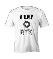 BTS - Love Army Beyaz Erkek Tshirt