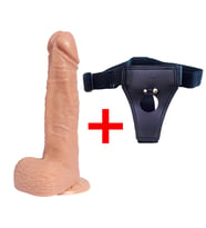 Kaier Telescopic Gidip Gelmeli Usb Şarjlı Belden Bağlamalı Realistik Penis