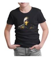 Mortal Combat - Scorpion Siyah Çocuk Tshirt