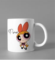 Powerpuff Girls Blossom Kupası Kişiye Özel