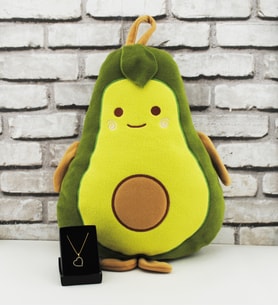Avacado Yastık Kalp Kolye