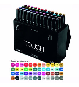Touch Twin Marker Kalem 48li Set