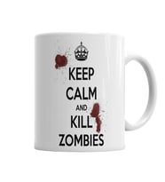 Kill Zombies Twd Kupa Bardak Porselen