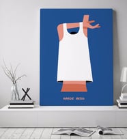BK Gift Kişiye Özel Kadınlar Günü Kanvas Tablo 70x100cm-23