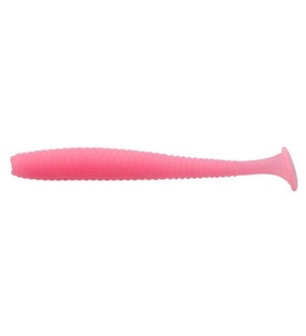 Lucky John S-Shad Tail 9.6Cm Silikon Yem Süper Pink