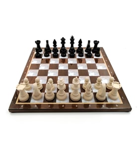 Sedef Satranç Takımı (29x29 cm Sehpa)