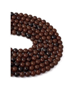 6 MM Obsidyen Taşı Dizi - DZ3548
