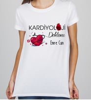 Kişiye Özel Kardiyolog Doktoru Tişörtü