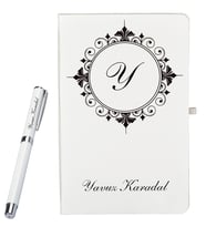 Kişiye Özel Defter Seti ve Roller Kalem Hediyeli