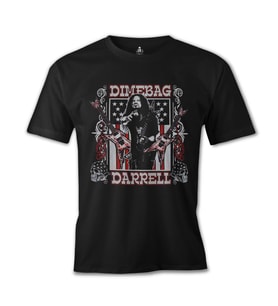 Dimebag Darrell Siyah Erkek Tshirt
