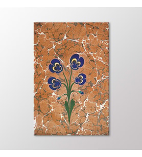 Arty Tablo Mor Menekşe Tablo (Karışık)