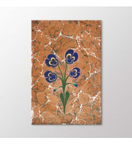 Arty Tablo Mor Menekşe Tablo (Karışık)