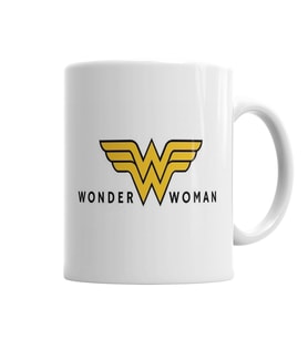 Wonder Woman  Kupa Bardak Porselen