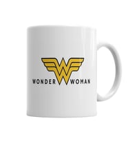 Wonder Woman  Kupa Bardak Porselen