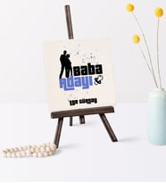 Babalar Gününe Özel Baba Adayı Şovaleli Doğal Taş  1