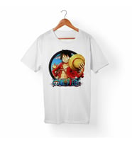 One Piece Beyaz Tişört