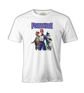 Fortnite - Maps Beyaz Erkek Tshirt