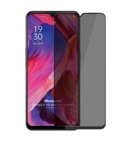Microsonic Oppo A73 Privacy 5D Gizlilik Filtreli Cam Ekran Koruyucu Siyah