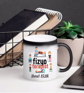 Fizyoterapist Kupa Bardağı Sihirli (Beyaz)