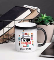 Fizyoterapist Kupa Bardağı Sihirli (Beyaz)