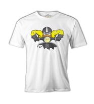 Vespa - Duck Beyaz Erkek Tshirt