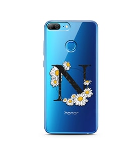Papatya Harf Tasarım Süper Şeffaf Silikon Telefon Kılıfı Huawei Honor 9 Lite N-H