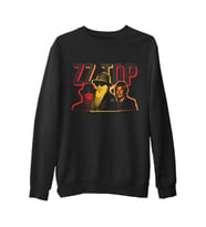 ZZ Top - Tribute Siyah Erkek Kalın Sweatshirt