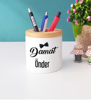 Damat Tasarımlı Kişiye Özel Damat Kalemlik