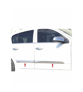 Opel Astra H Krom Yan Kapı Çıtası 4 prç. 2004-2010 Paslanmaz Çelik (HB)