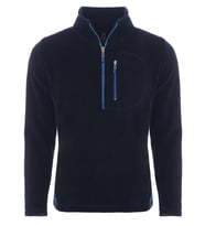 Genıus Store Erkek Polar Yarım Fermuarlı Tactical Fleece (Lacivert)