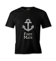 First Mate Siyah Erkek Tshirt