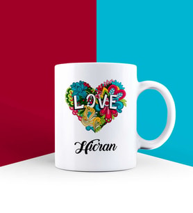 Kişiye Özel Love Kupa Bardak 85755