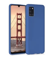 Microsonic Matte Silicone Samsung Galaxy A31 Kılıf Lacivert