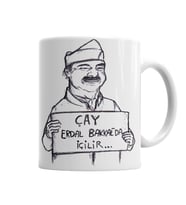 Çay  Erdal Bakkalda İçilir Erdal Bakkal  Kupa Bardak Porselen