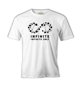 Infinite - Only Beyaz Erkek Tshirt