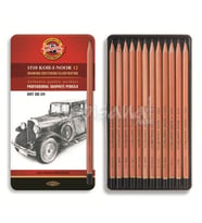 Koh-i-Noor Toison Dor 12 Dereceli Kalem Seti Art 8B-2H (1512N)