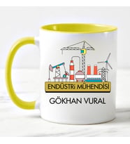 Endüstri Mühendisi Kupa Bardağı Sarı