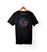 Exo K-Pop  Siyah Tişört